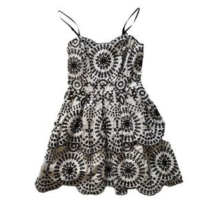 2 for $25 - Express black and white eyelet dress